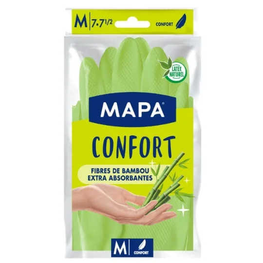 Gants de ménage Bien-être taille M 7-8 1/2