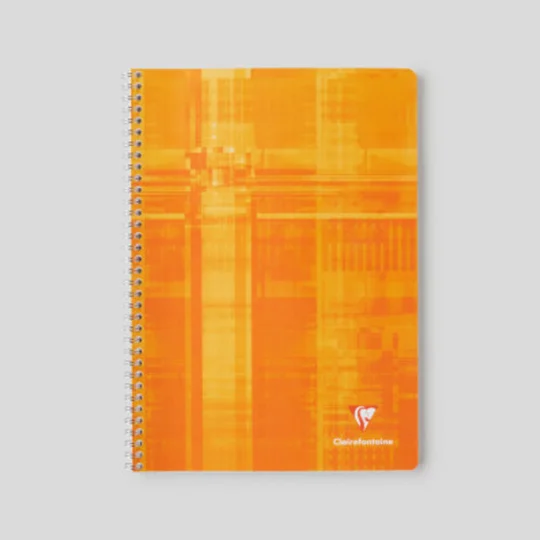 Cahier à spirales A4 Grands carreaux 100 pages