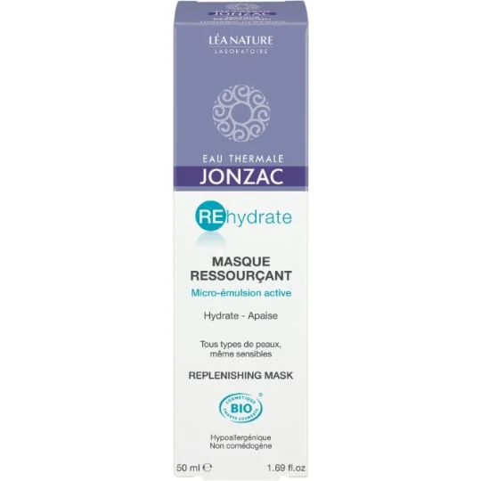 Masque visage rehydrate ressourçant Bio
