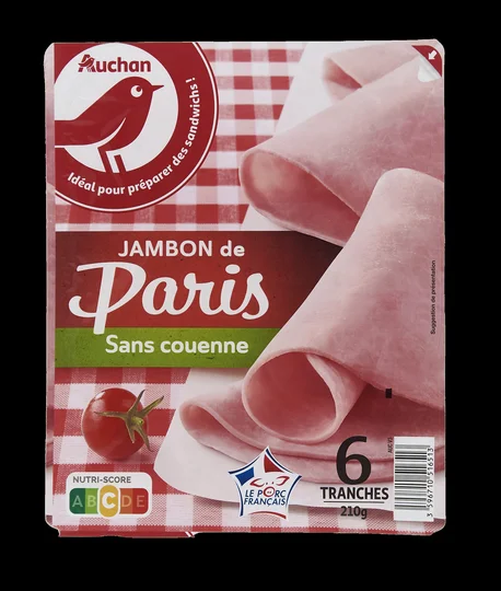 Jambon de Paris sans couenne