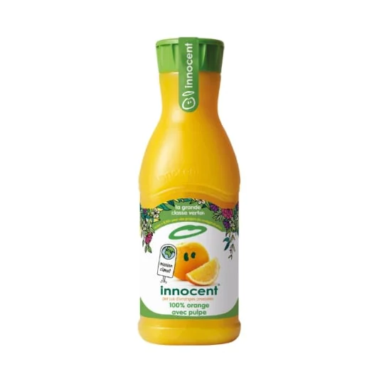 Jus d'orange avec pulpe
