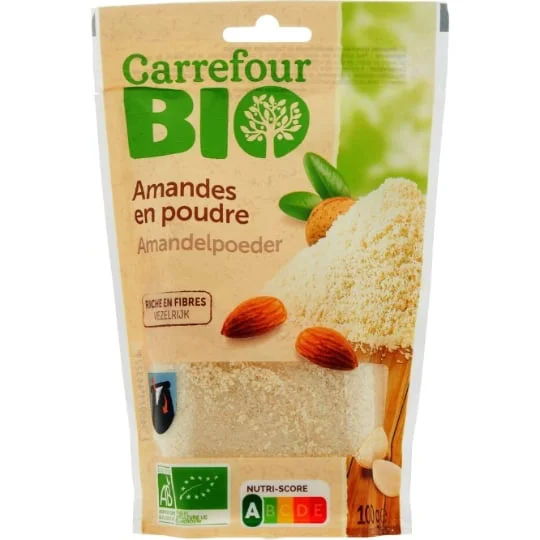 Amandes bio en poudre