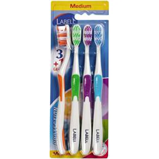 Protection Brosses à dents medium, family pack