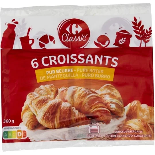 Croissants pur beurre