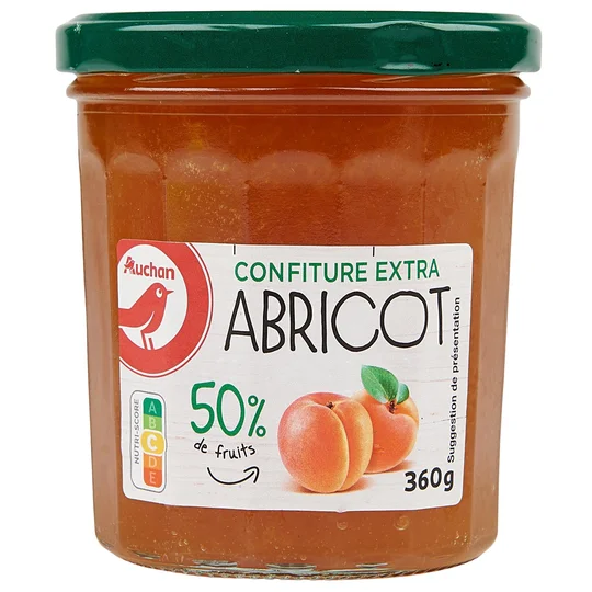 Confiture extra d'abricots