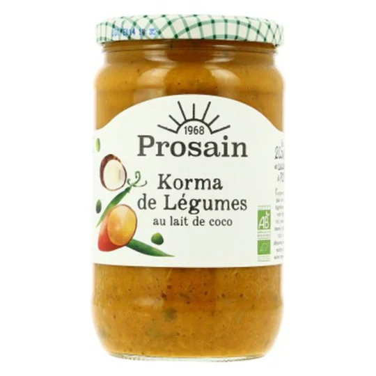 Korma de Légumes Bio