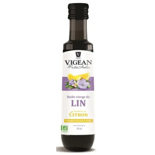 Huile De Lin Citron  Bio