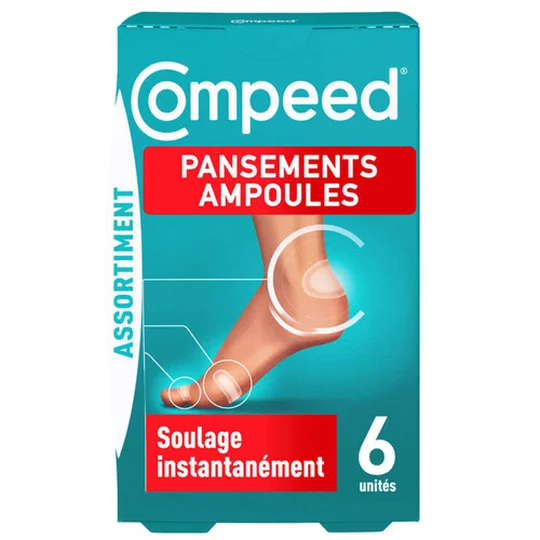 Pansement Ampoules Mix X6