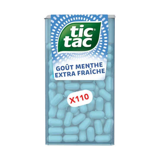 Bonbons goût menthe extra fraîche x110