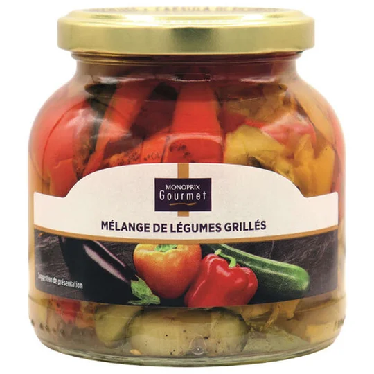 Mélange de légumes grillés
