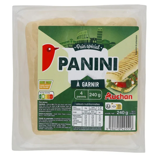 Pain spécial panini