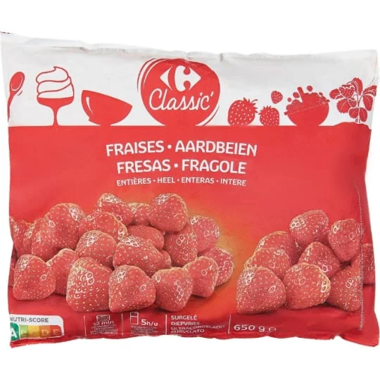 Fraises entières