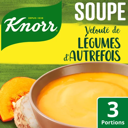 Soupe douceur de légumes d'autrefois