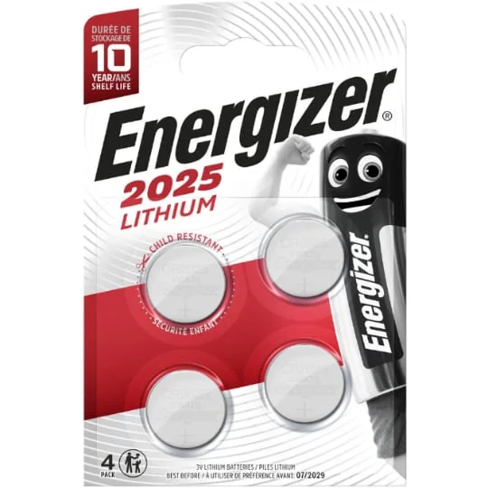 Pile Bouton Lithium CR2025 3V