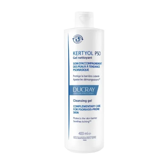 Gel corps kertyol pso nettoyant surgras peau à tendance psoriasique