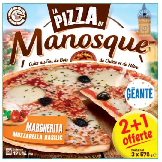 Pizzas tomate mozzarella