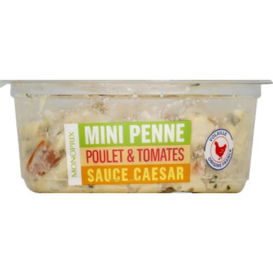 Mini Penne Poulet Tomates Sauce César