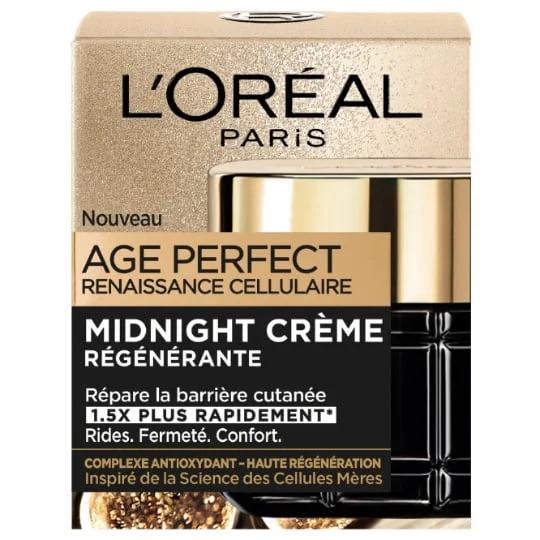 Crème Visage Nuit Anti-âge