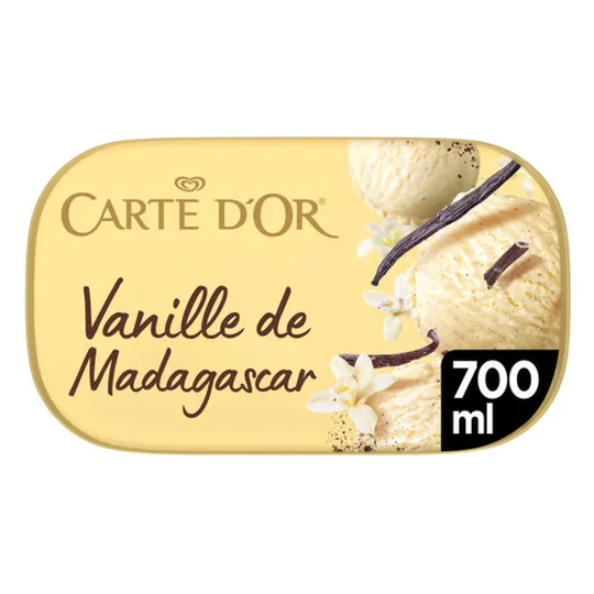 Ice Cream Dessert Vanille de Madagascar