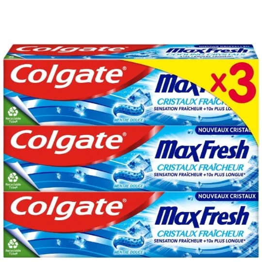 MaxFresh Dentifrice cristaux fraîcheur