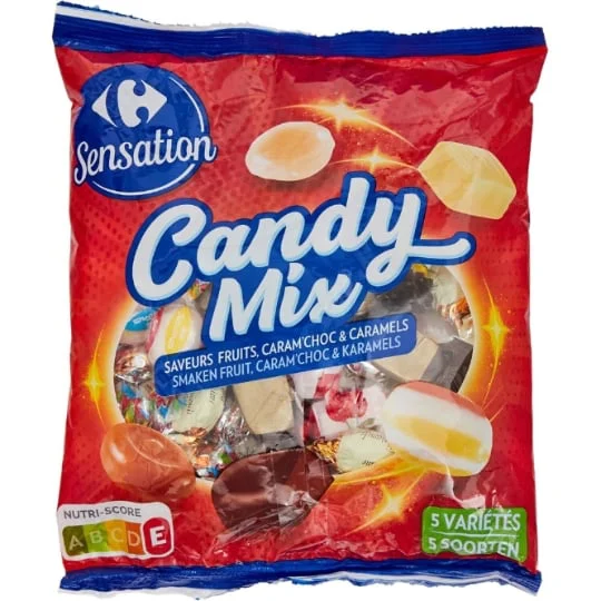Bonbons assortiment 5 variétés