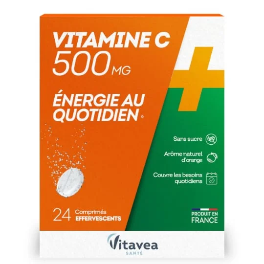 Complément alimentaire vitamine C effervescente