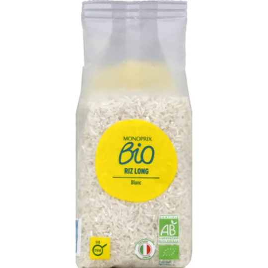 Riz long blanc bio