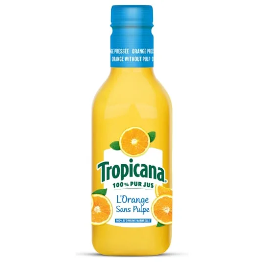 Jus d'orange Sans pulpe