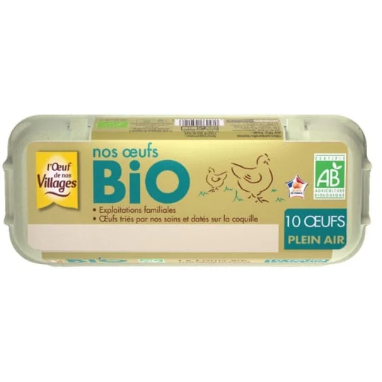 Oeufs Bio de Plein Air