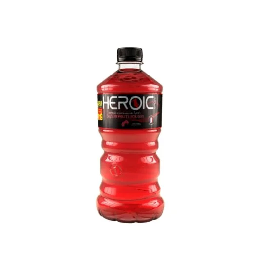 Boisson sport saveur fruits rouges