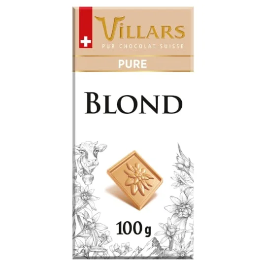 Tablette chocolat blanc Au lait caramélisé