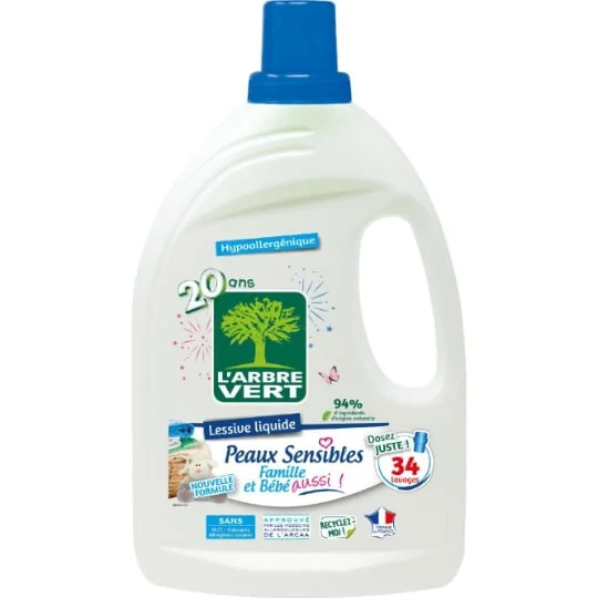 Lessive Liquide Famille Et Bébé
