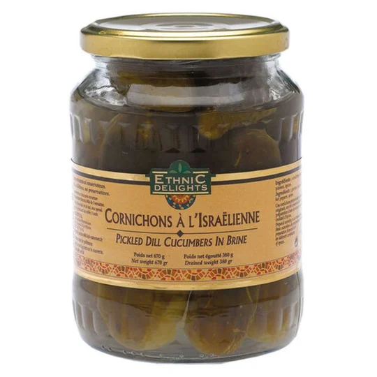 Cornichons à l'Israélienne