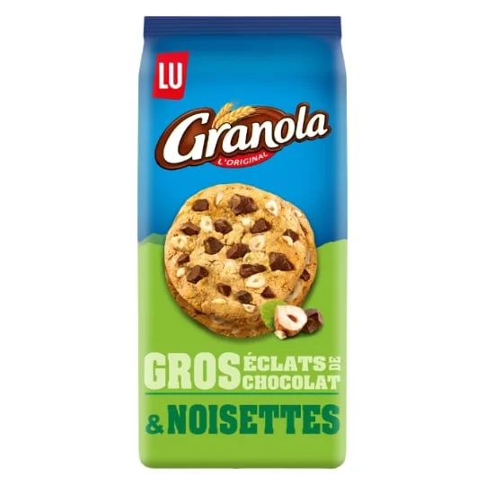 Cookies aux gros éclats chocolat & noisettes