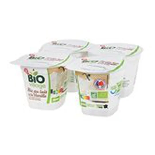 Riz au lait Bio Vanille