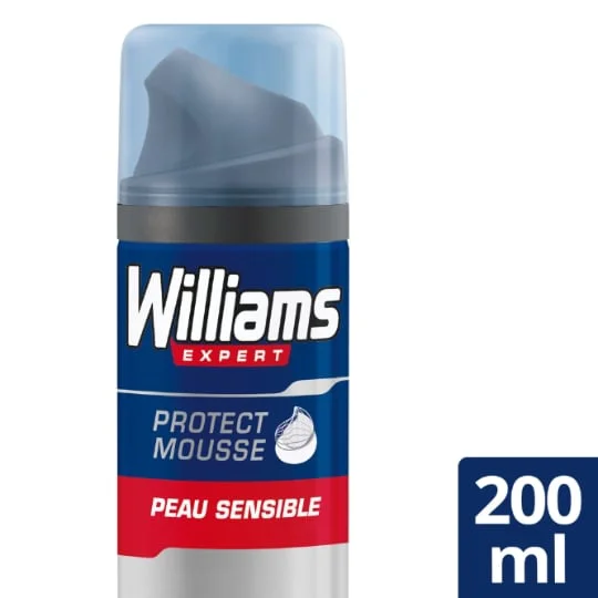 Mousse à raser peau sensible