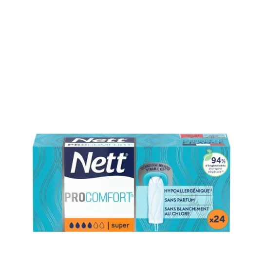 Tampons Hygégique Pro-Comfort super X24