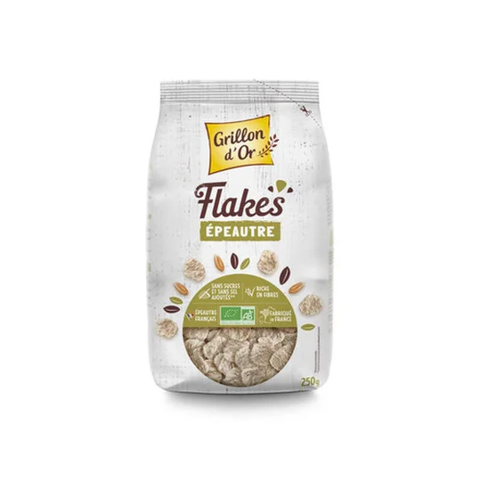 Flakes D'Épeautre Complet Sans Sucres Ajoutés Bio
