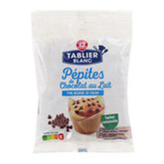 Pepites de chocolat au lait