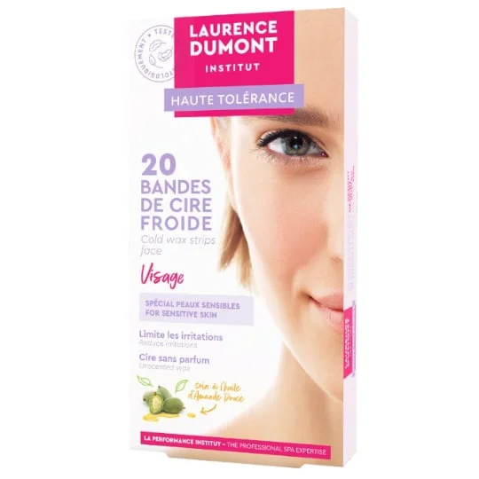 Bande de cire visage froide