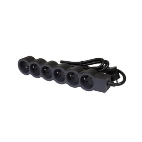 Multiprises standard noir 1,5m