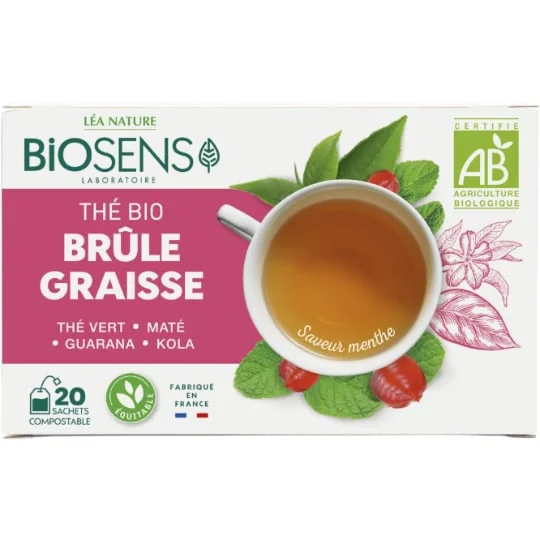 Thé vert brûle graisse Bio