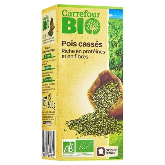 Pois cassé bio