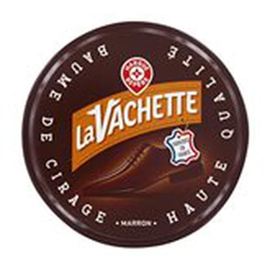 Cirage crème marron Boîte métal