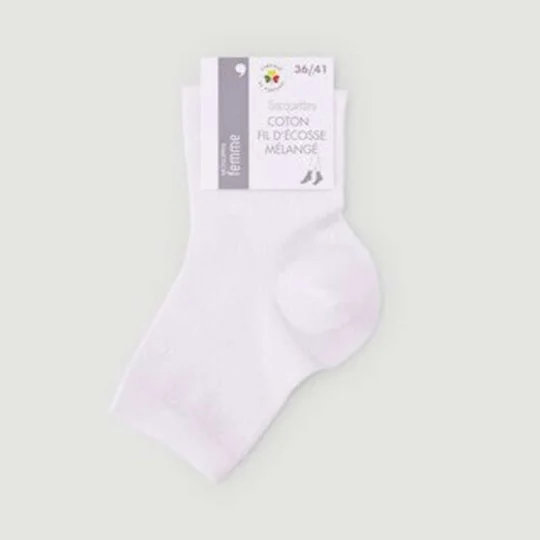 Monoprix Femme Socquettes Blanches Taille unique