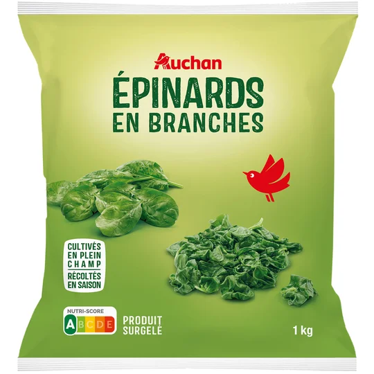 Epinards en branches