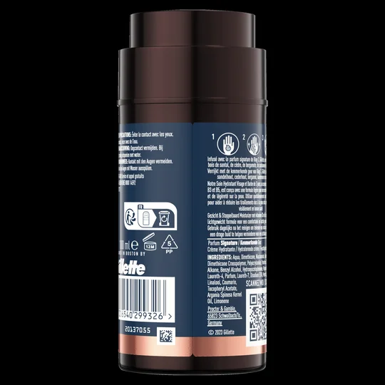 Soin hydratant - Pour visage & barbe de 3 jo...