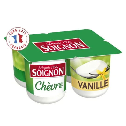Yaourts vanille au lait de chèvre