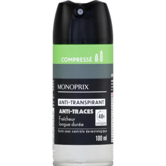 Déodorant 48h anti-transpirant anti-traces