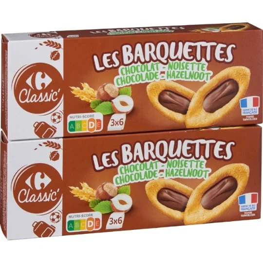 Biscuits chocolat noisette